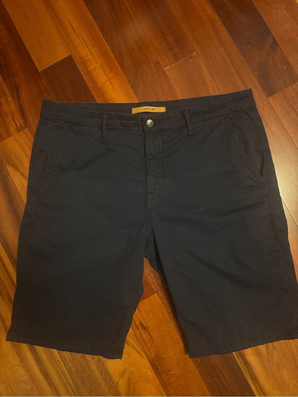 Joe's Jeans Men's Navy Flat Front Chino Shorts